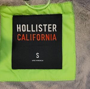 Hollister Grey Fur Vest